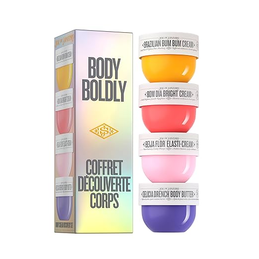 SOL DE JANEIRO BODY BOLDLY CREAM DISCOVERY SET EXCLUSIVE AMAZON BODY CARE COLLECTION