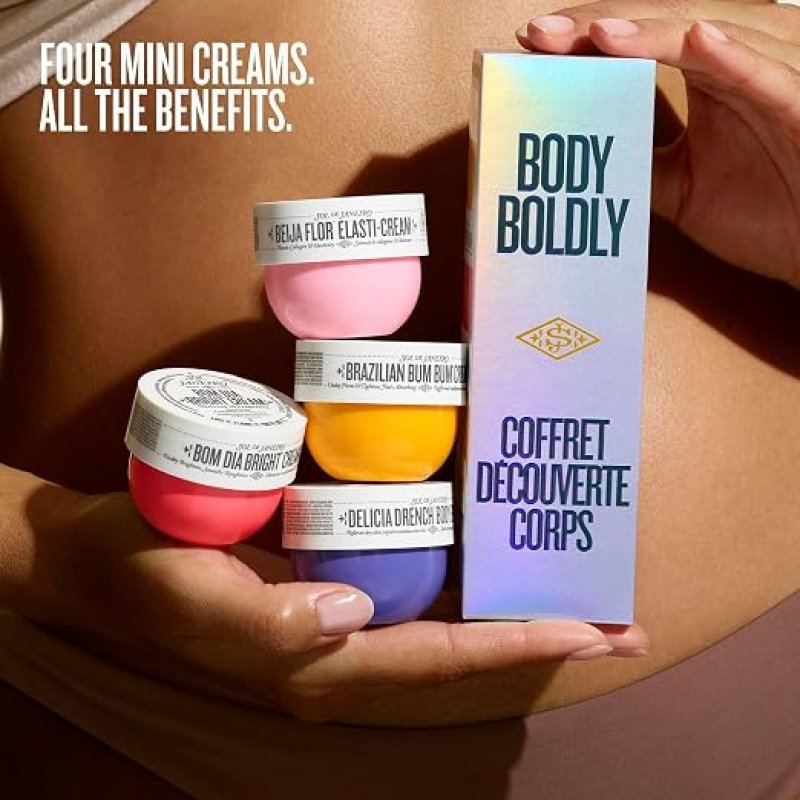 SOL DE JANEIRO BODY BOLDLY CREAM DISCOVERY SET EXCLUSIVE AMAZON BODY CARE COLLECTION