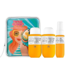 SOL DE JANEIRO TROPICAL ABUNDANCE HAIR REPAIR TRIO TRAVEL SIZE JET SET HAIR CARE KIT