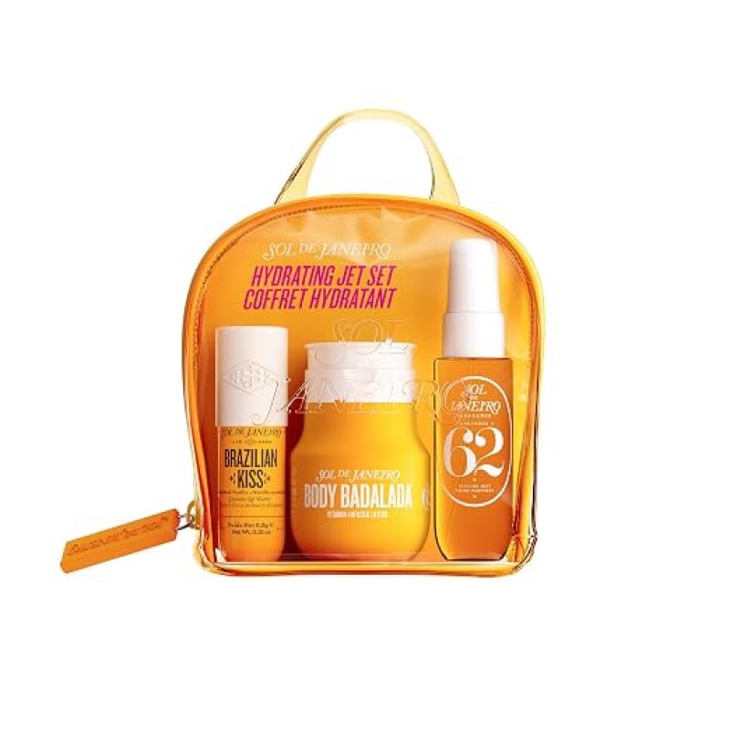 SOL DE JANEIRO CHEIROSA 62 HYDRATING TRAVEL SIZE SKINCARE MINIS JET SET COLLECTION