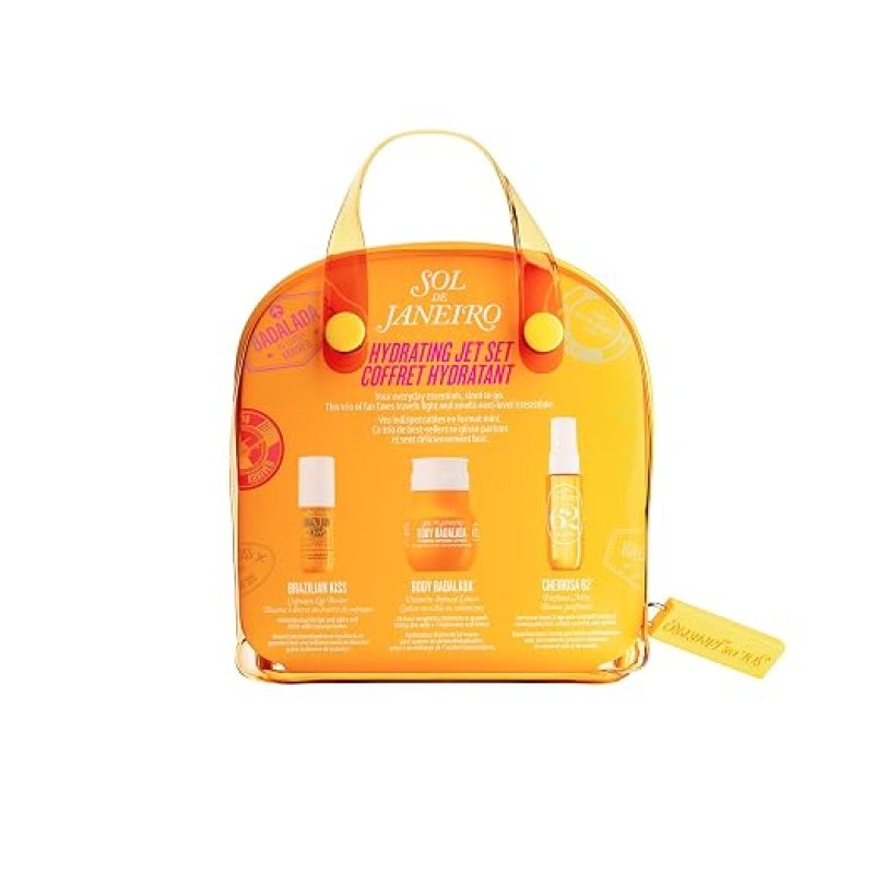 SOL DE JANEIRO CHEIROSA 62 HYDRATING TRAVEL SIZE SKINCARE MINIS JET SET COLLECTION