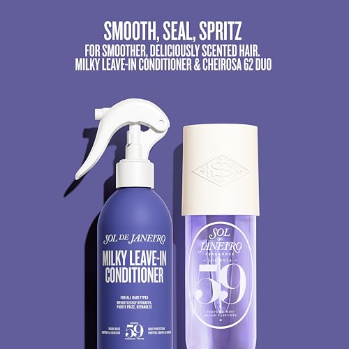 SOL DE JANEIRO CHEIROSA 59 MILKY LEAVE-IN CONDITIONER HAIR BODY PERFUME MIST DUO SET