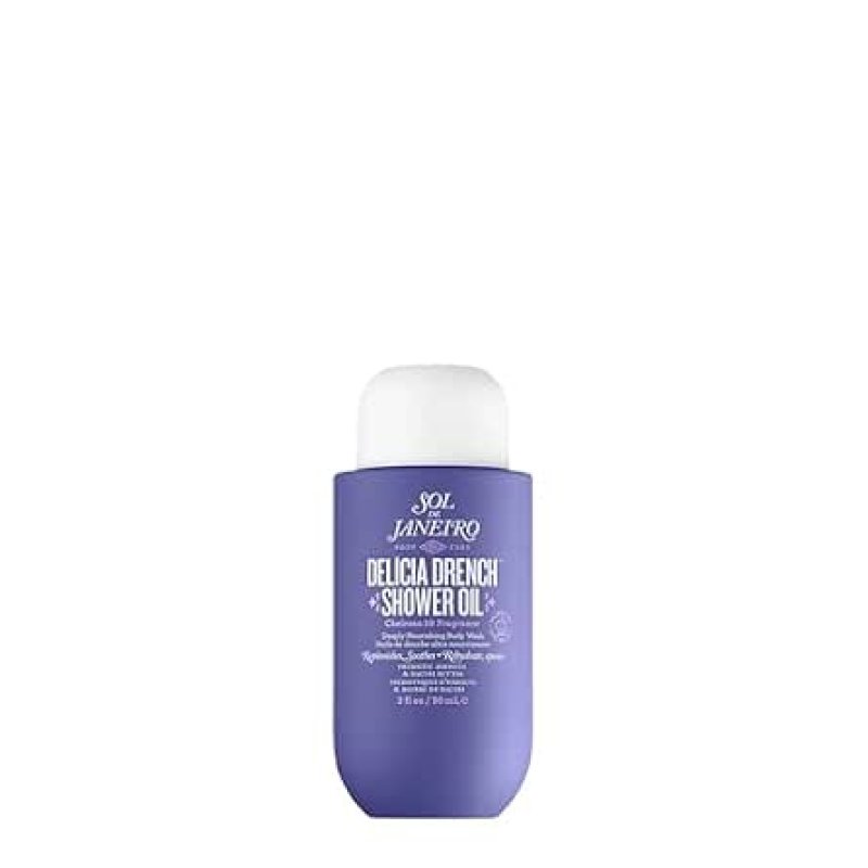 SOL DE JANEIRO DELICIA DRENCH NOURISHING SHOWER OIL FOR HYDRATED, SOFT SKIN