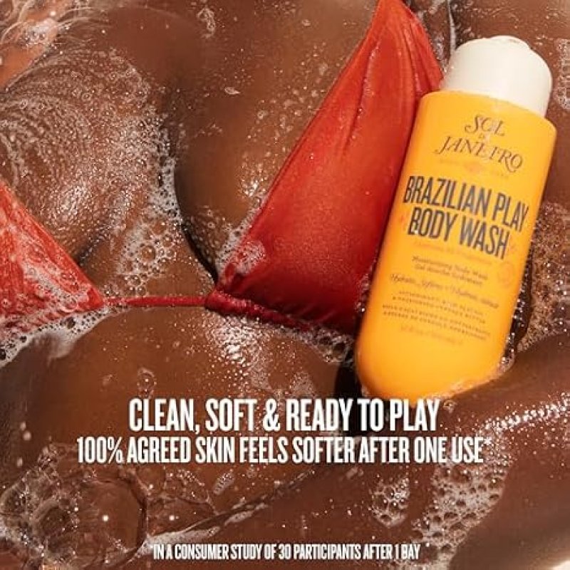 SOL DE JANEIRO HYDRATION BUNDLE - BRAZILIAN PLAY BODY WASH, BADALADA VANILLA LOTION, CHEIROSA 62 MIS
