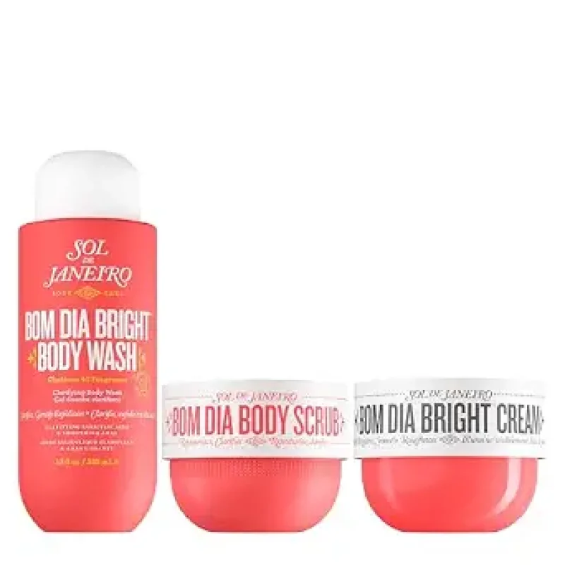 SOL DE JANEIRO BOM DIA SMOOTHING BODY ROUTINE FOR SMOOTH, BUMPY SKIN CARE TREATMENT