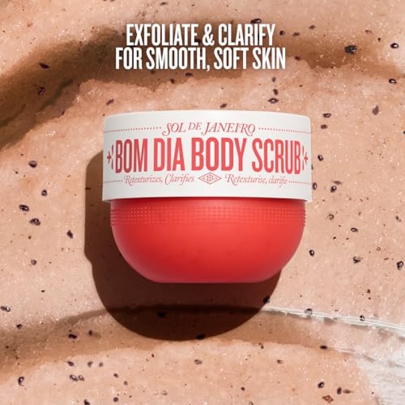 SOL DE JANEIRO BOM DIA SMOOTHING BODY ROUTINE FOR SMOOTH, BUMPY SKIN CARE TREATMENT