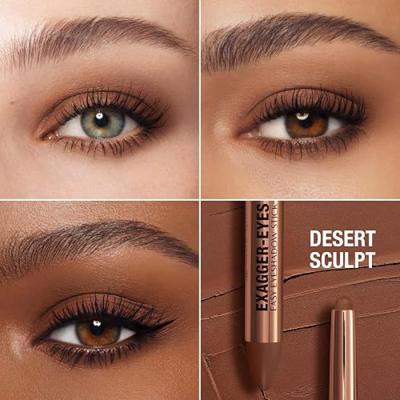 CHARLOTTE TILBURY EXAGGER-EYES EYESHADOW STICK LONG-LASTING, WATERPROOF, SHIMMER MATTE