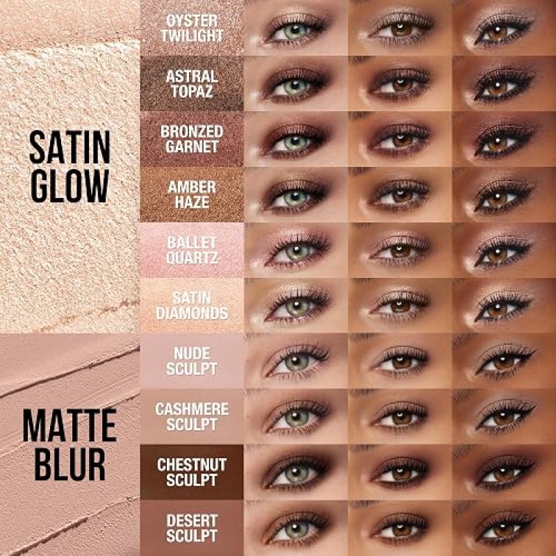 CHARLOTTE TILBURY EXAGGER-EYES EYESHADOW STICK LONG-LASTING, WATERPROOF, SHIMMER MATTE