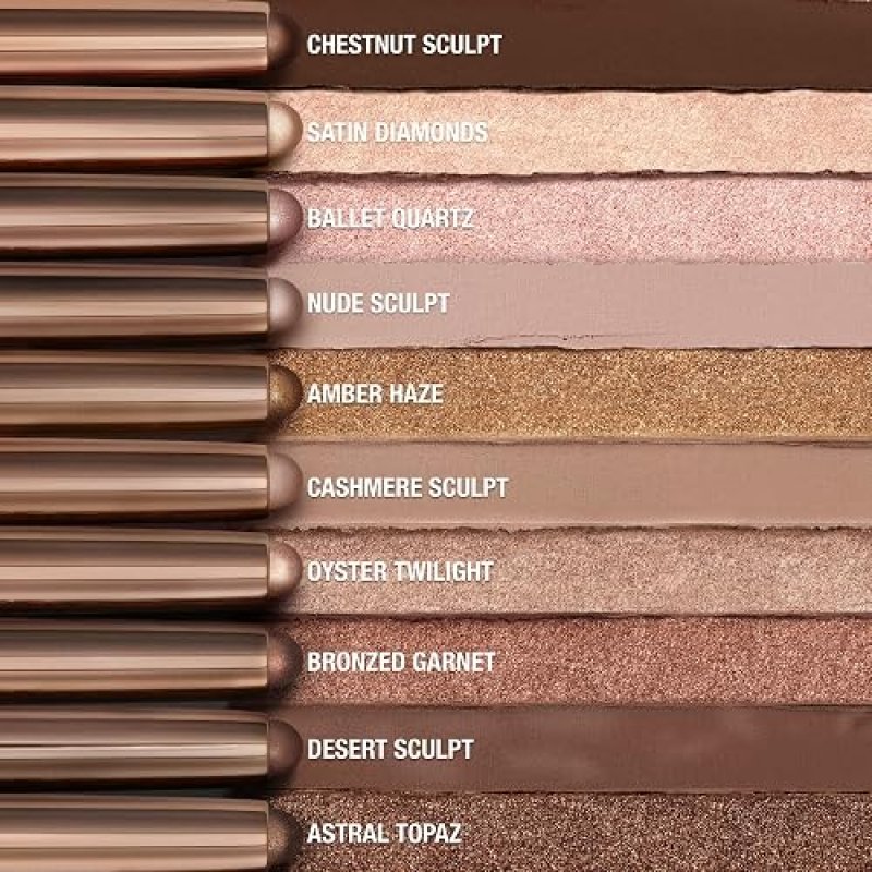 CHARLOTTE TILBURY EXAGGER-EYES EYESHADOW STICK LONG-LASTING, WATERPROOF, SHIMMER MATTE