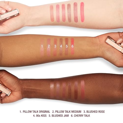 CHARLOTTE TILBURY PILLOW TALK BLUSH BALM LIP TINT LONG-LASTING HYDRATING SHEER TINT WITH PEPTIDES