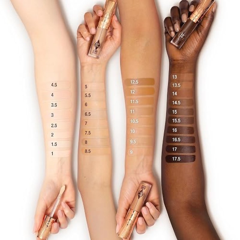 CHARLOTTE TILBURY AIRBRUSH FLAWLESS BLUR CONCEALER - FULL COVERAGE, HYDRATING, LONGWEAR