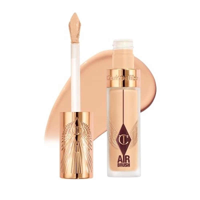 CHARLOTTE TILBURY AIRBRUSH FLAWLESS BLUR CONCEALER FULL COVERAGE, HYDRATING, LONGWEAR, MATTE