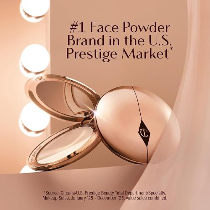 CHARLOTTE TILBURY AIRBRUSH FLAWLESS FINISH SETTING POWDER PORE-BLURRING, SHINE CONTROL