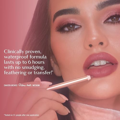 CHARLOTTE TILBURY LIP CHEAT LIP LINER PENCIL FULLER LIPS, WATERPROOF, JOJOBA OIL HYALURONIC ACID