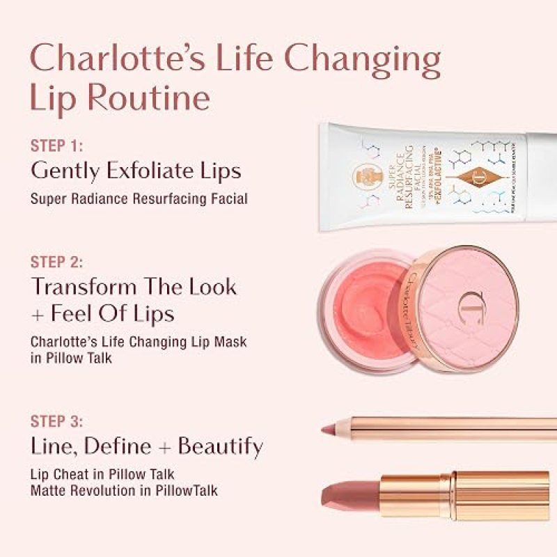 CHARLOTTE TILBURY LIP CHEAT LIP LINER PENCIL FULL LIPS, WATERPROOF, SMUDGE TRANSFER-PROOF