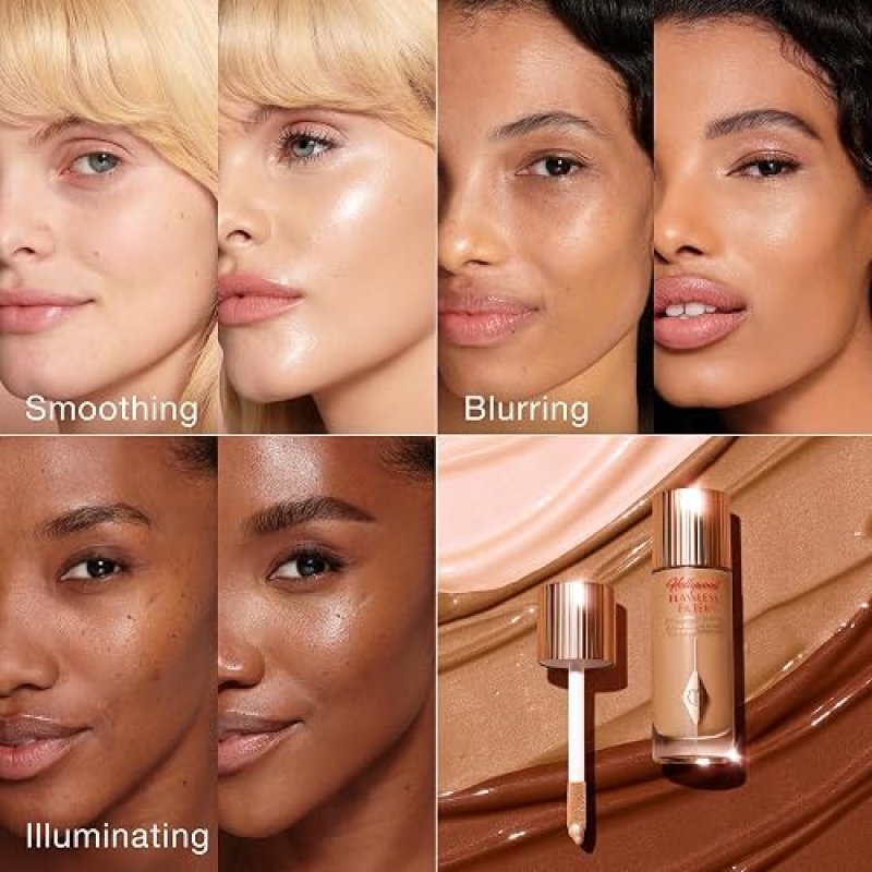 CHARLOTTE TILBURY HOLLYWOOD FLAWLESS FILTER PRIMER ILLUMINATING HIGHLIGHTER FOR SMOOTH SKIN