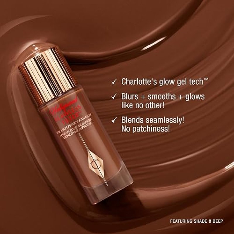 CHARLOTTE TILBURY HOLLYWOOD FLAWLESS FILTER PRIMER ILLUMINATING HIGHLIGHTER FOR SMOOTH SKIN