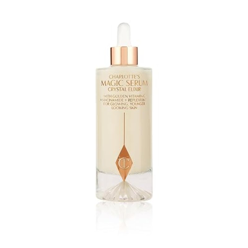 CHARLOTTE TILBURY MAGIC SERUM CRYSTAL ELIXIR FIRMING PEPTIDE FACE NECK SERUM SKINCARE SET