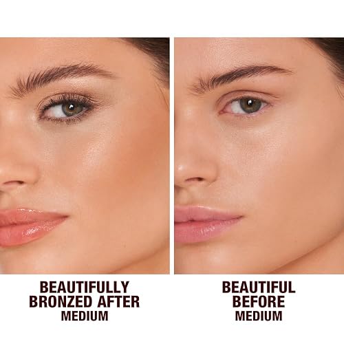 CHARLOTTE TILBURY BEAUTIFUL SKIN BRONZER CREAM WITH HYALURONIC ACID PRO VITAMIN D3 - HYDRATING, LONG