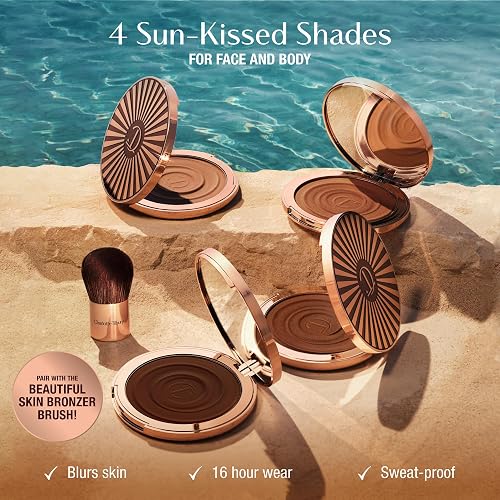 CHARLOTTE TILBURY BEAUTIFUL SKIN BRONZER CREAM WITH HYALURONIC ACID PRO VITAMIN D3 - HYDRATING, LONG