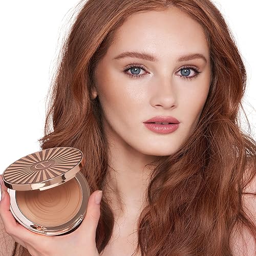 CHARLOTTE TILBURY BEAUTIFUL SKIN BRONZER CREAM WITH HYALURONIC ACID VITAMIN D3 - HYDRATING, LONG-LAS