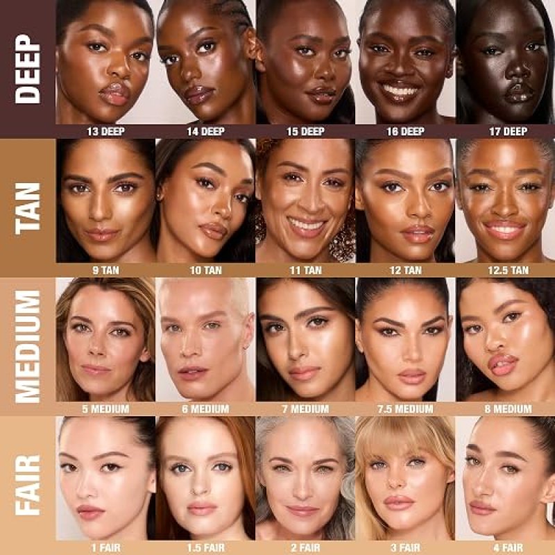 CHARLOTTE TILBURY UNREAL SKIN TINT SHEER GLOW HYDRATING FOUNDATION STICK LIGHTWEIGHT CREAM MAKEUP