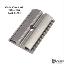 TIMELESS RAZOR TITANIUM BASE PLATES - 16 TYPES 0,68MM OPEN COMB