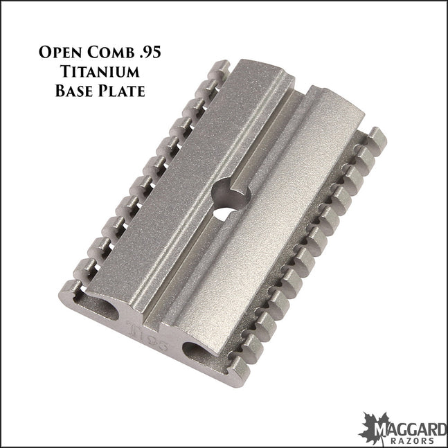 TIMELESS RAZOR TITANIUM BASE PLATES - 16 TYPES 0,95MM OPEN COMB