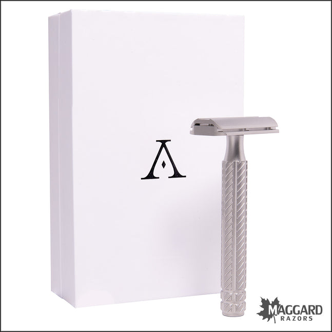 AYLSWORTH RAZORS THE APEX STAINLESS STEEL CLOSED COMB DE SAFETY RAZOR