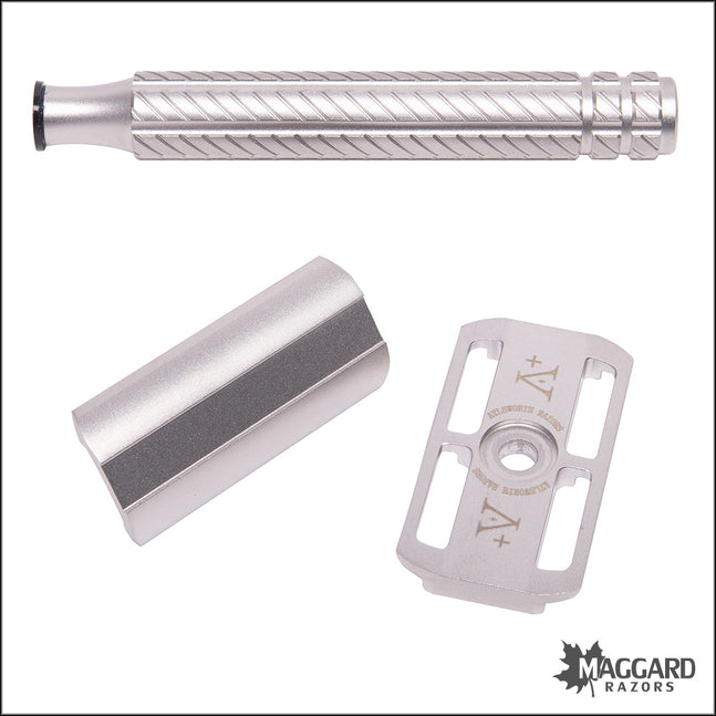 AYLSWORTH RAZORS THE APEX STAINLESS STEEL CLOSED COMB DE SAFETY RAZOR