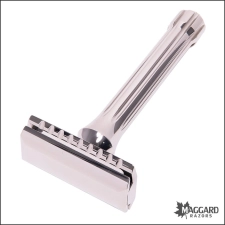 BLACKLAND RAZORS BLACKBIRD STAINLESS STEEL CLOSED COMB DE SAFETY RAZOR WITH 85MM HANDLE, POLISHED FINISH