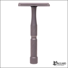 BLACKLAND RAZORS VECTOR TITANIUM CLOSED COMB SINGLE EDGE SAFETY RAZOR WITH 92MM HANDLE, MACHINED FINISH