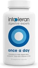 INTOLERAN ONCE DAILY PROBIOTIC LACTASE SUPPLEMENT 92 CAPSULES FOR DIGESTIVE HEALTH
