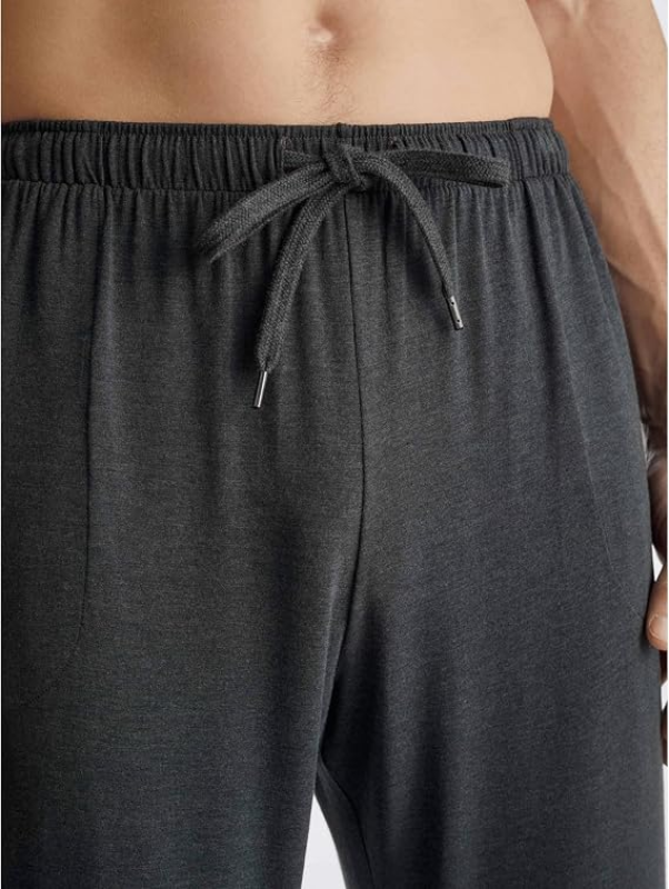 DEREK ROSE MENS MICRO MODAL JERSEY LOUNGE PANTS WITH DRAWSTRING BOTTOMS FOR COMFORT