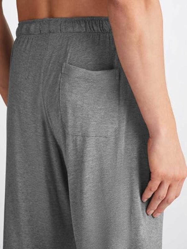 DEREK ROSE MENS MICRO MODAL JERSEY LOUNGE SHORTS WITH DRAWSTRING FOR COMFORTABLE FIT