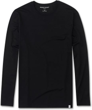 DEREK ROSE MENS LONG SLEEVE MICRO MODAL LOUNGE TEE CASUAL ATHLETIC LEISUREWEAR SHIRT