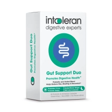 INTOLERAN GUT SUPPORT DUO PROBIOTICS HERBAL DIGESTIVE HEALTH SUPPLEMENT FOR BETTER DIGESTION