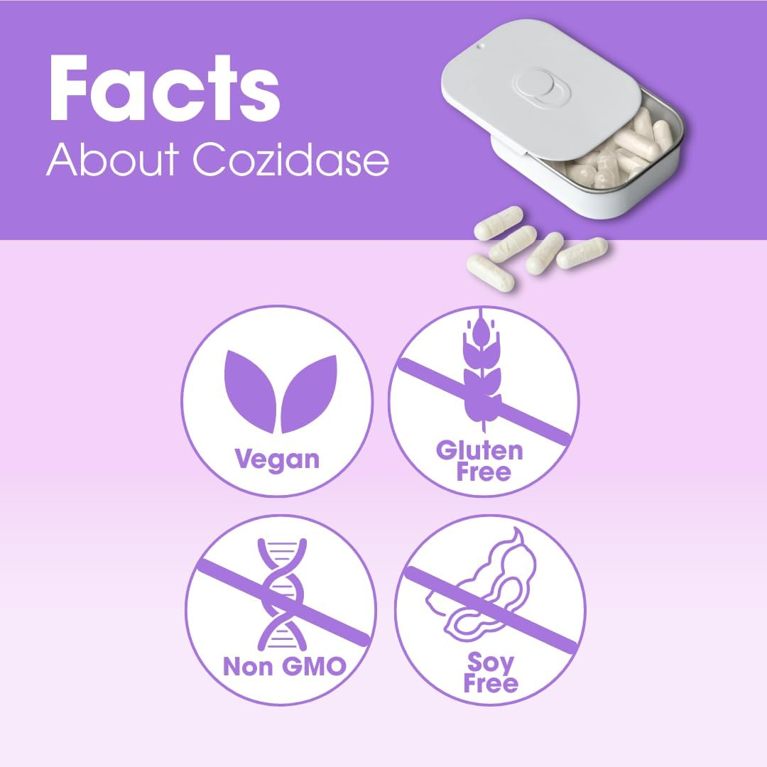 INTOLERAN COZIDASE DAO DIETARY SUPPLEMENT 60 CAPSULES FOR DIGESTIVE SUPPORT