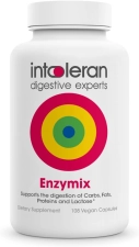 INTOLERAN LIPASE DIGESTIVE ENZYME SUPPLEMENT 108 CAPSULES FOR IMPROVED DIGESTION