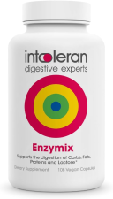 INTOLERAN LIPASE DIGESTIVE ENZYME SUPPLEMENT 108 CAPSULES FOR IMPROVED DIGESTION