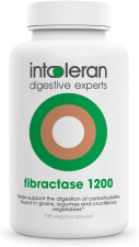 INTOLERAN FIBRACTASE 1200 DIGESTIVE ENZYME CAPSULES - 108 COUNT FOR DIGESTIVE HEALTH
