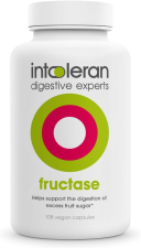 INTOLERAN FRUCTASE DIGESTIVE ENZYME SUPPLEMENT 108 CAPSULES FOR FRUCTOSE INTOLERANCE RELIEF