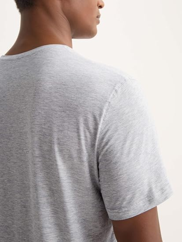 DEREK ROSE MENS SHORT SLEEVE MICRO MODAL CREW NECK T-SHIRT ATHLETIC CASUAL LOUNGE TEE