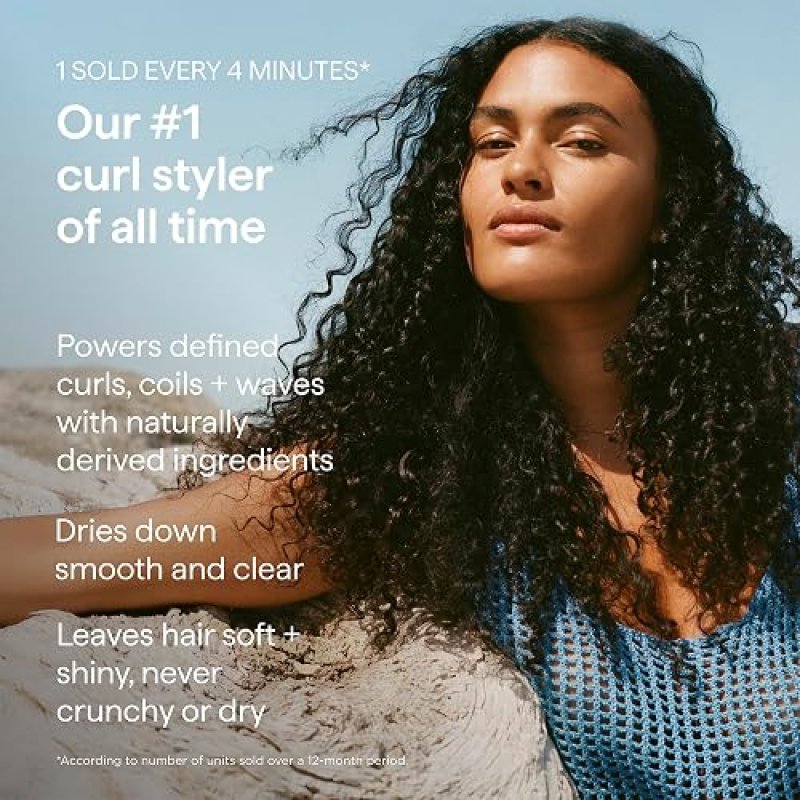 BRIOGEO CURL CHARISMA RICE AMINO AVOCADO LEAVE-IN CREAM FOR CURLY HAIR, ANTI-FRIZZ MOISTURIZER