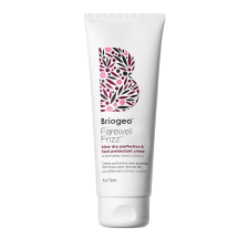 BRIOGEO FAREWELL FRIZZ HEAT PROTECTANT CREAM SILICONE-FREE, VEGAN FRIZZ CONTROL SHINE