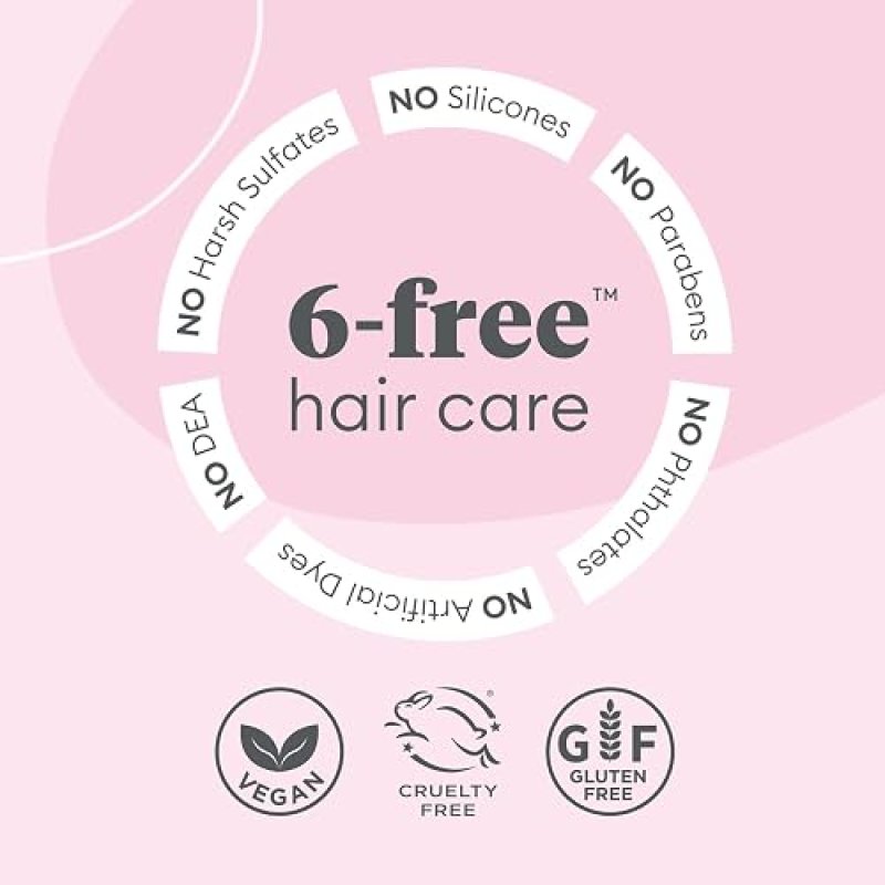 BRIOGEO FAREWELL FRIZZ HEAT PROTECTANT CREAM SILICONE-FREE, VEGAN FRIZZ CONTROL SHINE