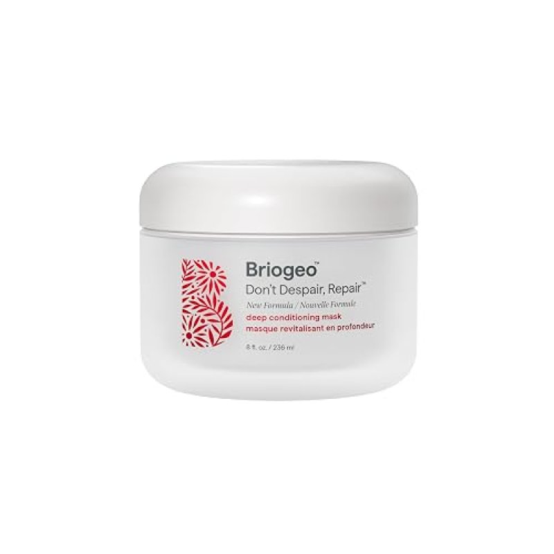 BRIOGEO DONT DESPAIR, REPAIR! DEEP CONDITIONING HAIR MASK 8 OZ HYDRATING TREATMENT