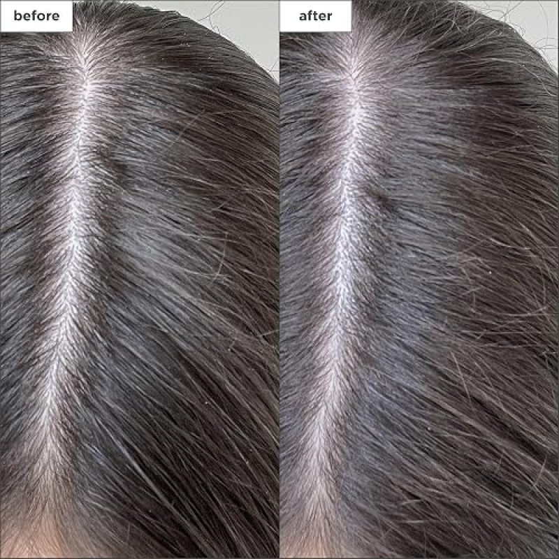 BRIOGEO SCALP REVIVAL CHARCOAL BIOTIN DRY SHAMPOO POWDER FOR OILY ROOTS, REFRESH HAIR