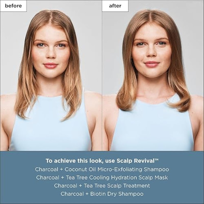 BRIOGEO SCALP REVIVAL CHARCOAL TEA TREE COOLING HYDRATION MASK FOR HEALTHY SCALP