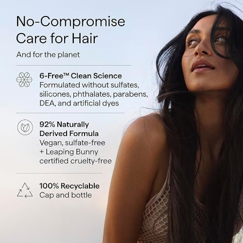 BRIOGEO SCALP REVIVAL ANTI-DANDRUFF SHAMPOO WITH CHARCOAL 3 SALICYLIC ACID, 8.4 OZ
